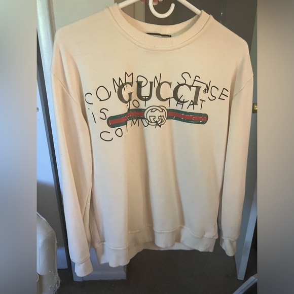 Gucci Common Sense is not that Common Sweatshirt - Picture 3 of 3
